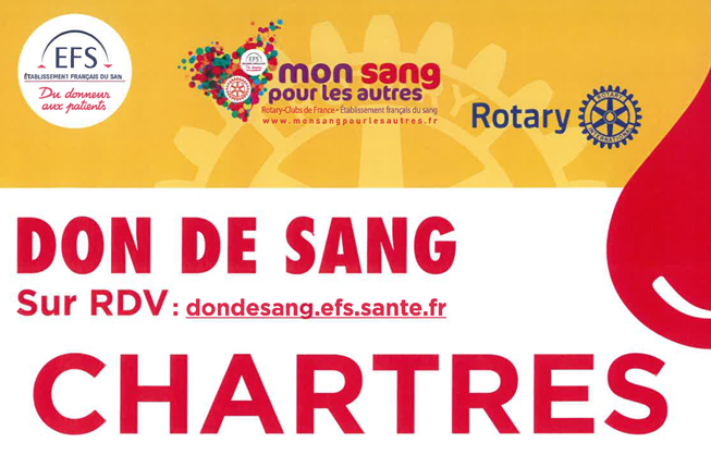 Don de sang à Chartres 18/10