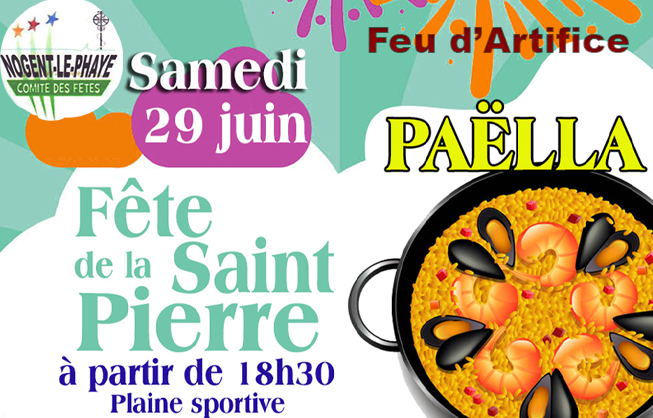 Fête de la Saint Pierre, samedi 29 juin