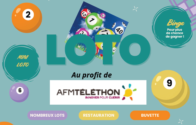 Loto pour le Téléthon, samedi 9 novembre