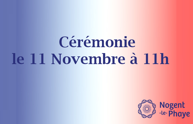 Cérémonie du 11 novembre 