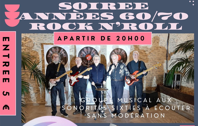 Soirée Années 60/70 Rock n'roll pour le Téléthon, samedi 30 novembre