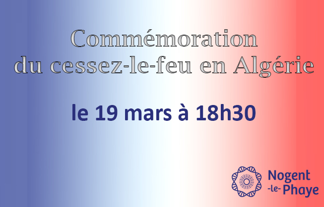 Commémoration du cessez-le-feu en Algérie du 19 mars